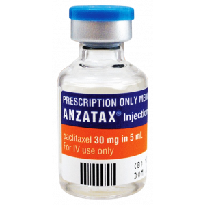 ANZATAX 30 MG / 5 ML  ( PACLITAXEL ) CONCENTRATE FOR DILUTION FOR IV INFUSION 5 ML VIAL